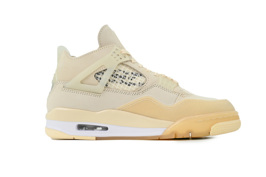 OFF White x Air Jordan 4 Sail CV9388-100 