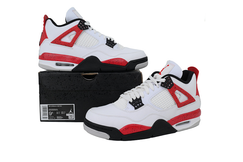 DH6927-161 Air Jordan 4 Red Cement