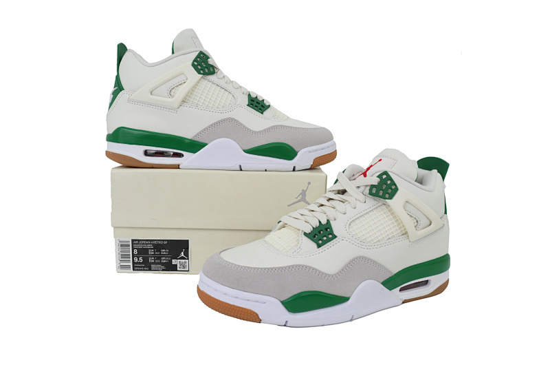 DR5415-103 Nike SB x Air Jordan 4 Pine Green