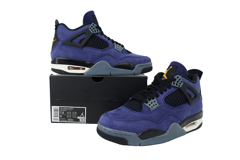 FV5029-500 Air Jordan 4 Retro Lakers Purple