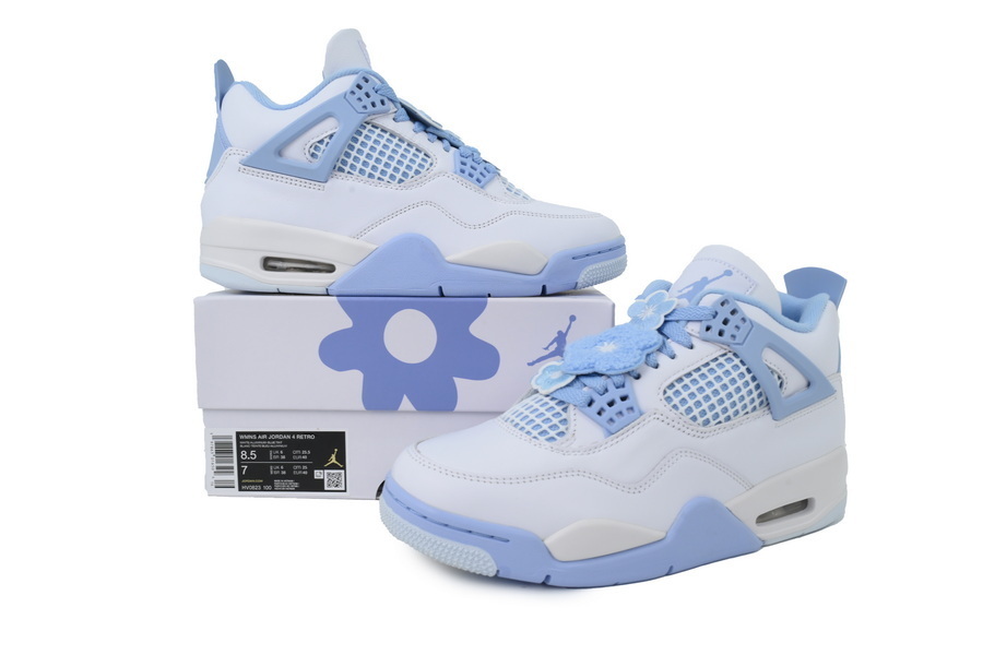 HV0823-100 Air Jordan 4 Retro 'Forget Me Not'