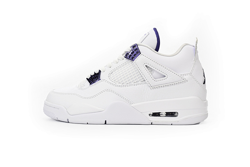 CT8527-115 Air Jordan 4 Retro Metallic Purple