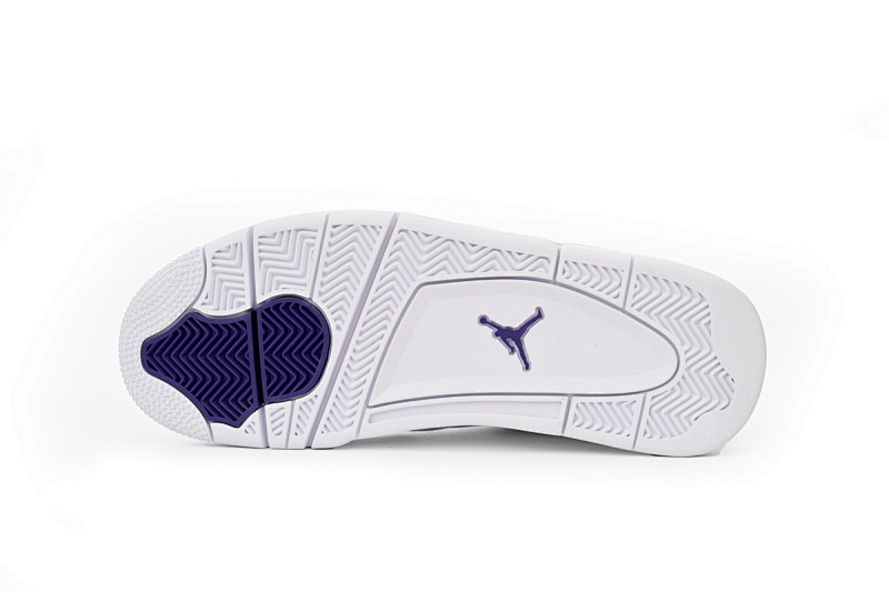 CT8527-115 Air Jordan 4 Retro Metallic Purple