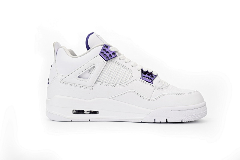 CT8527-115 Air Jordan 4 Retro Metallic Purple
