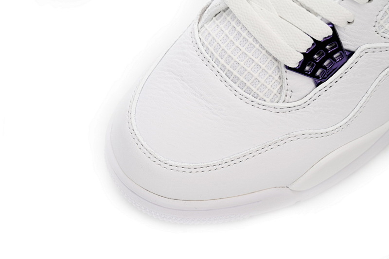 CT8527-115 Air Jordan 4 Retro Metallic Purple