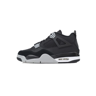 Air Jordan 4 Retro Black Canvas DH7138-006 01