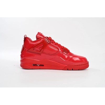719864-600 Air Jordan 4 Retro Red Lacquer Leather 02