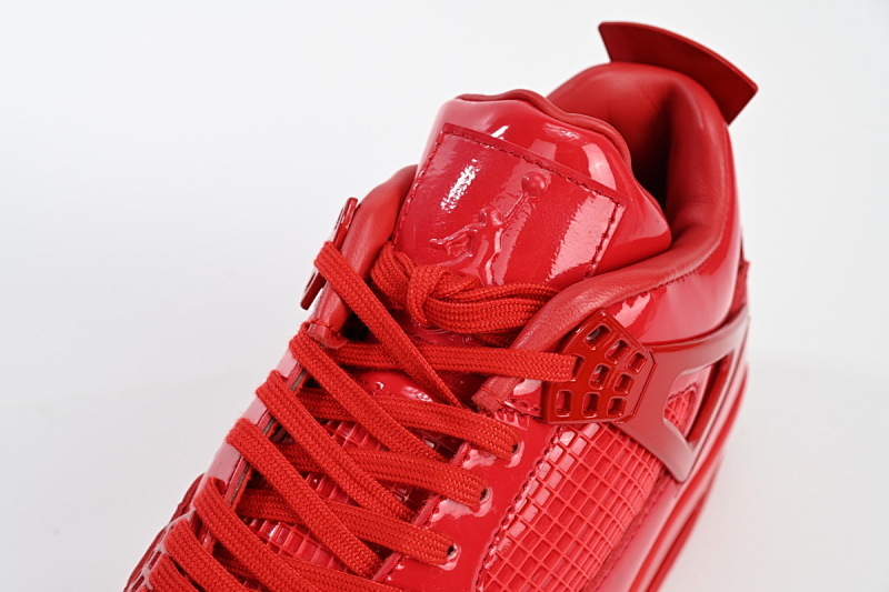 719864-600 Air Jordan 4 Retro Red Lacquer Leather