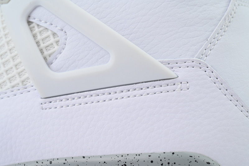  CT8527-100 Air Jordan 4 Retro Tech White