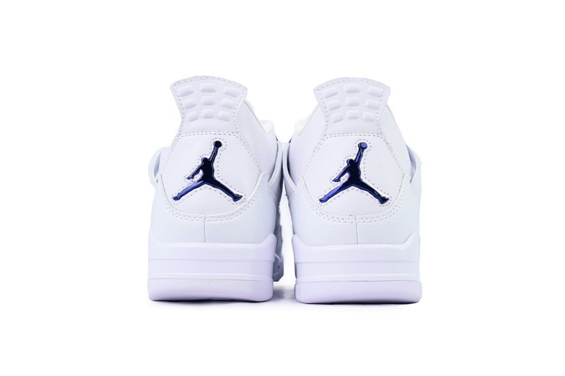  CT8527-115 Air Jordan 4 Retro Purple Metallic