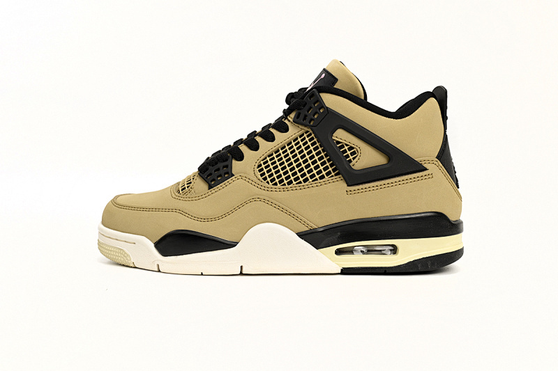 AQ9129-200 Air Jordan 4 Retro Pearl Milk Tea