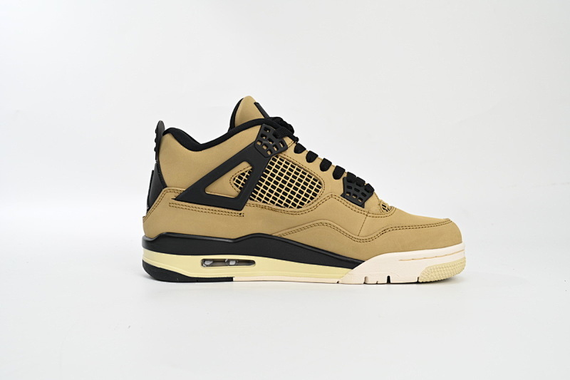 AQ9129-200 Air Jordan 4 Retro Pearl Milk Tea