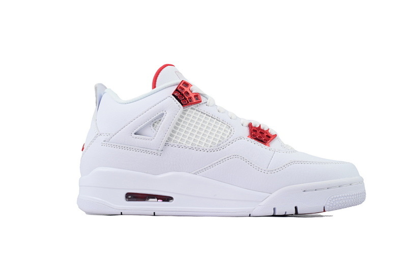 CT8527-112 Air Jordan 4 Retro Metallic Red