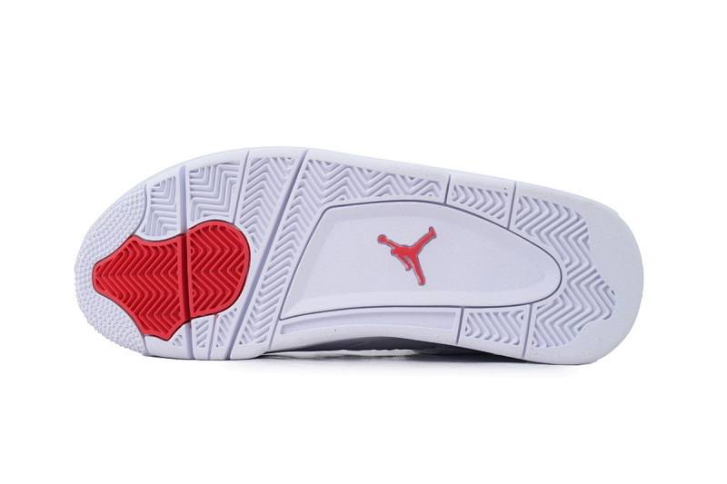CT8527-112 Air Jordan 4 Retro Metallic Red