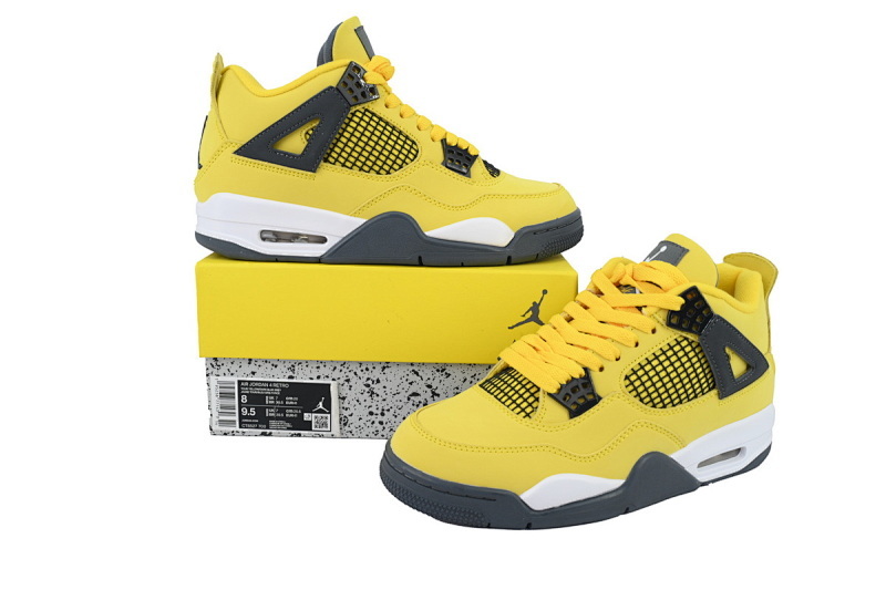 CT8527-700 Air Jordan 4 Retro Lightning