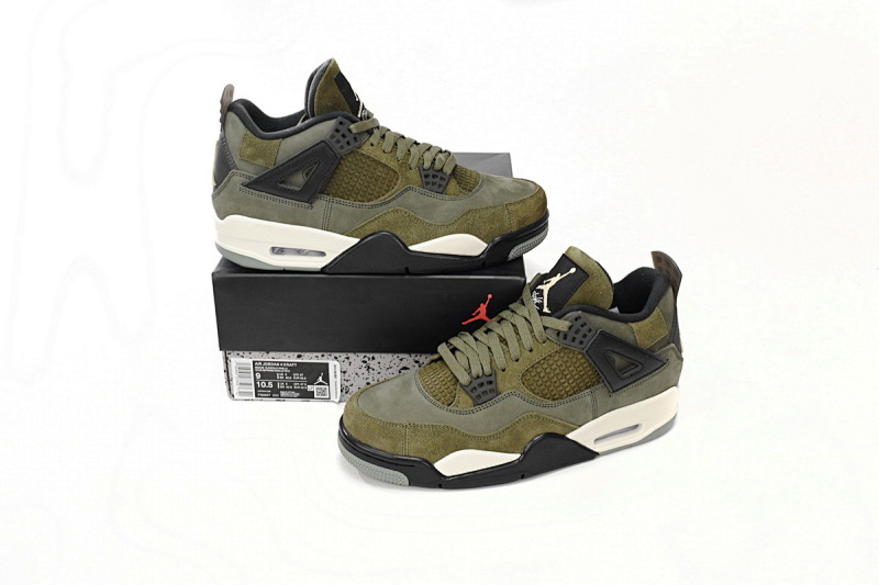 FB9927-200 Air Jordan 4 Craft Olive