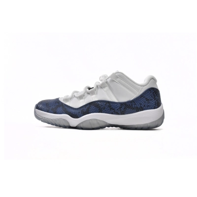 Air Jordan 11 Retro Low Navy Snakeskin CD6846-102  01