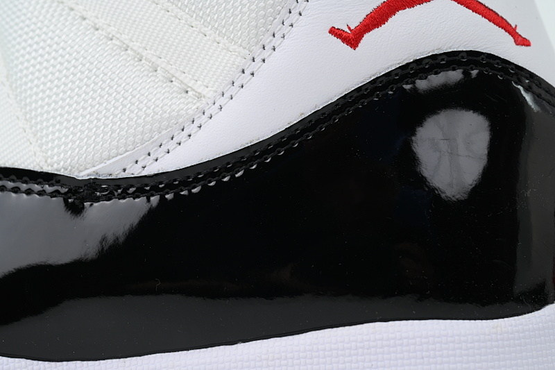 CT8012-106 Air Jordan 11 Retro White Black Red
