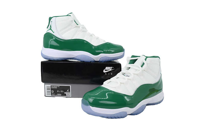 CT8012-113 Air Jordan 11 Retro White Green
