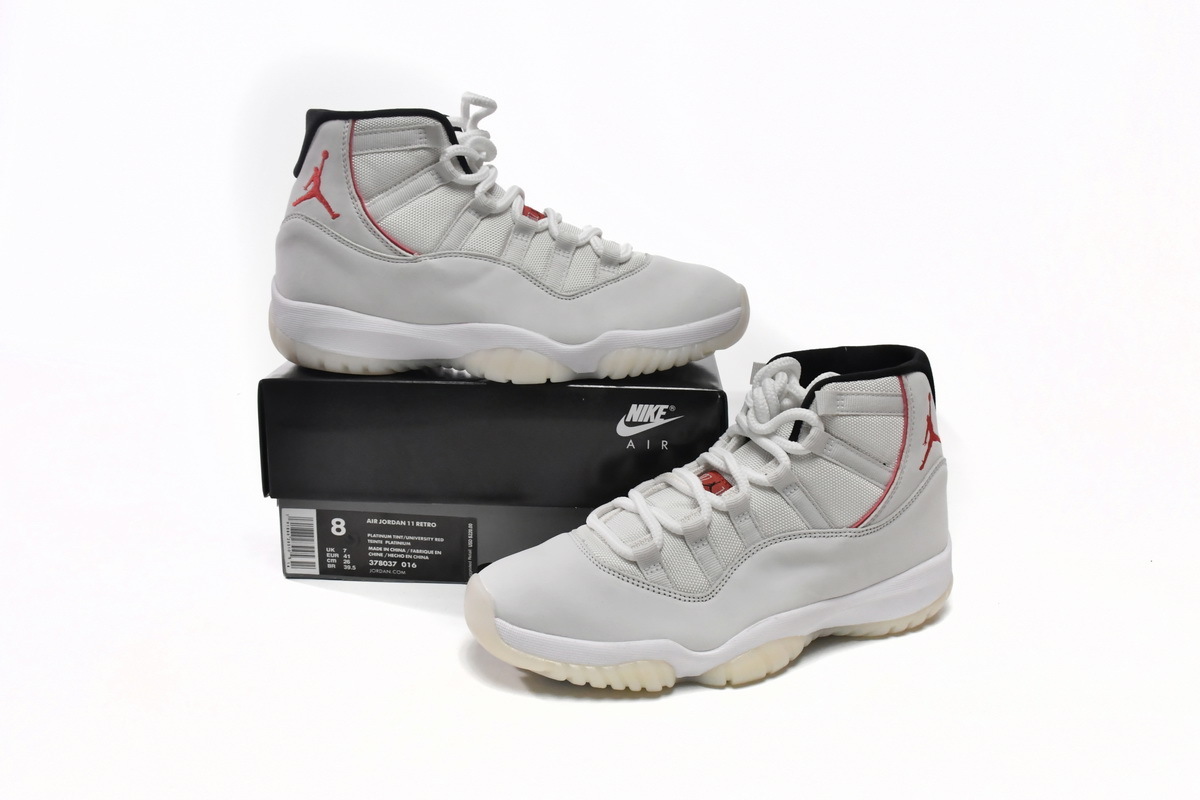 Air Jordan 11 Retro Platinum Tint 378037-016 