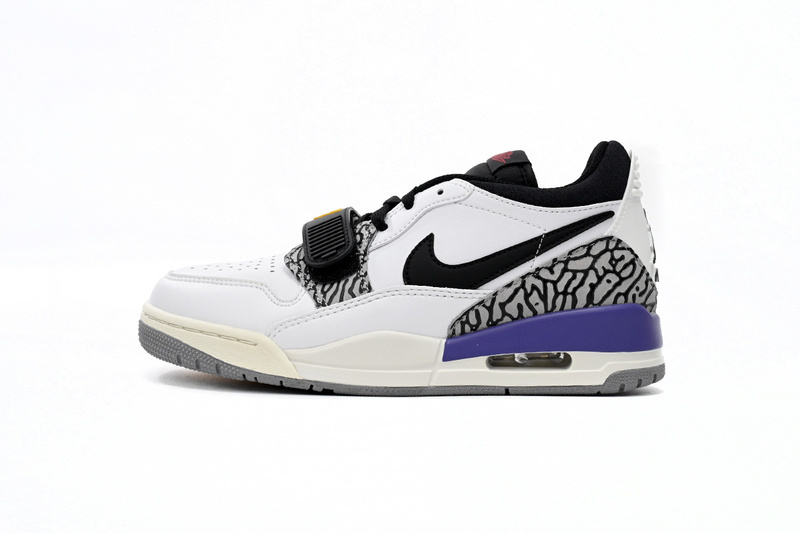 Air Jordan AJ312 White Yellow Purple CD7069-102