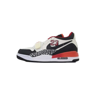 Air Jordan AJ312 White Black Red FJ7221-101  01