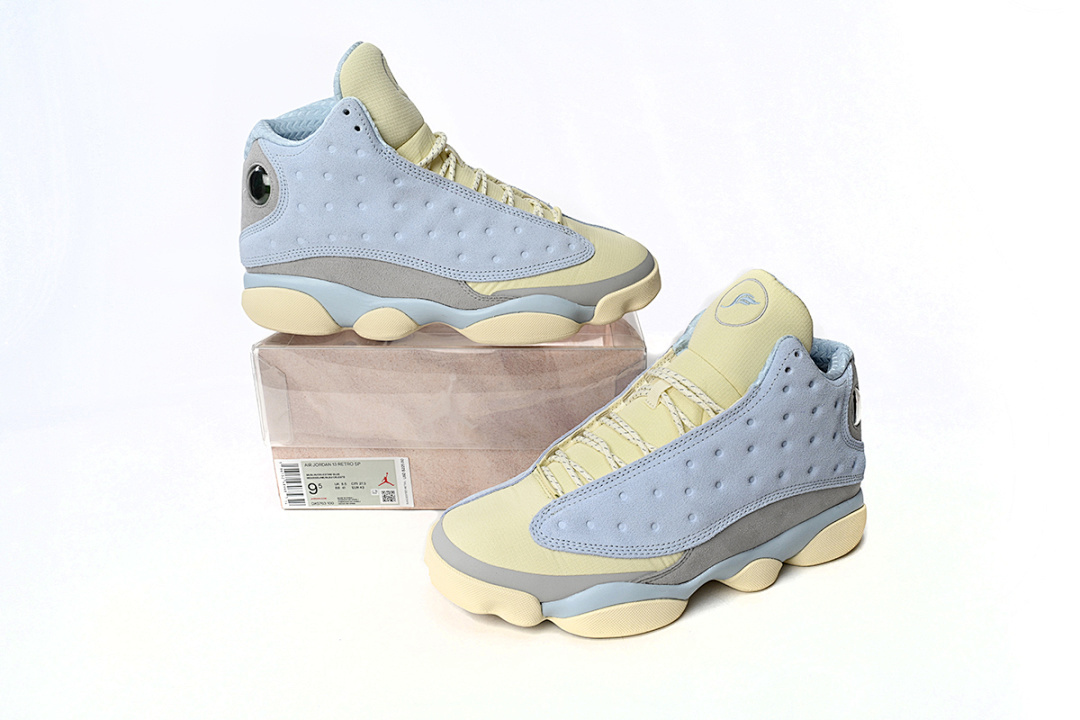 SoleFly x Air Jordan 13 North Carolina Blue DX5763-100 