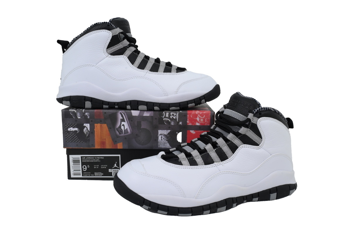 Air Jordan 10 Retro Steel 2025 HJ6779-104 