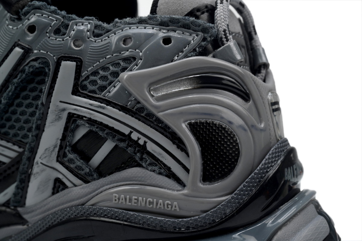 Balenciaga Runner All Black Gray 677402 W3RBR 1515 