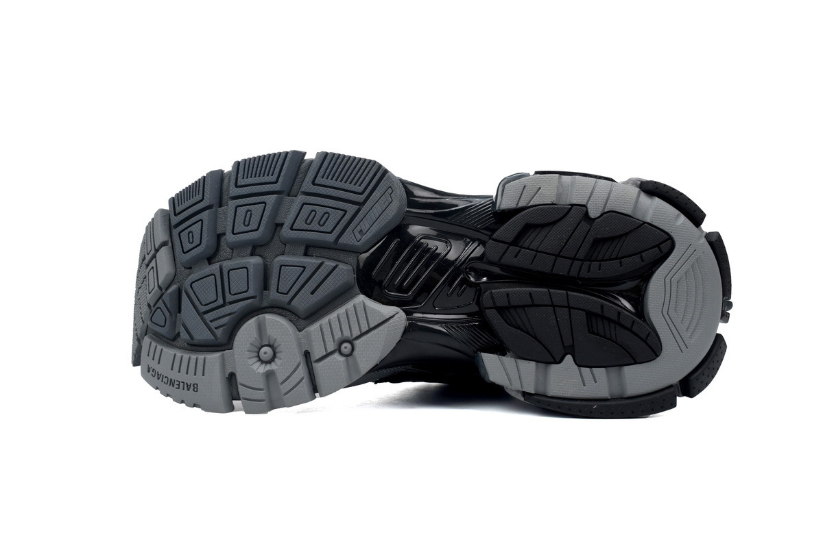 Balenciaga Runner All Black Gray 677402 W3RBR 1515 