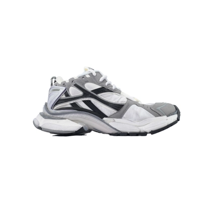 Balenciaga Runner Sneaker Grey White Black 772774 W3RNY 9012 02