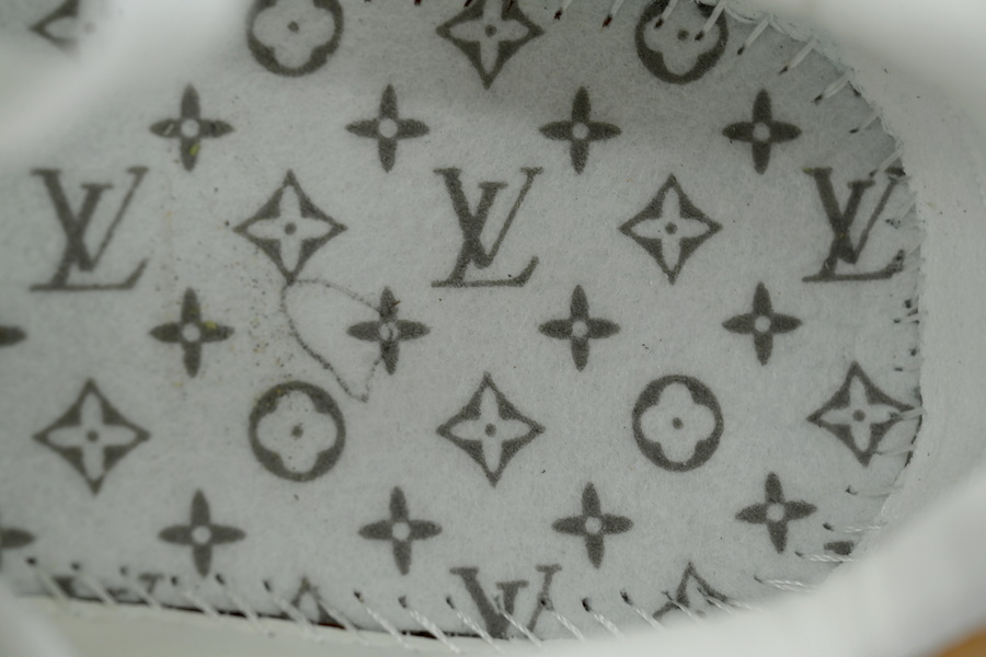 LOUIS VUITTON LV Tilted Sneaker Denim Print
