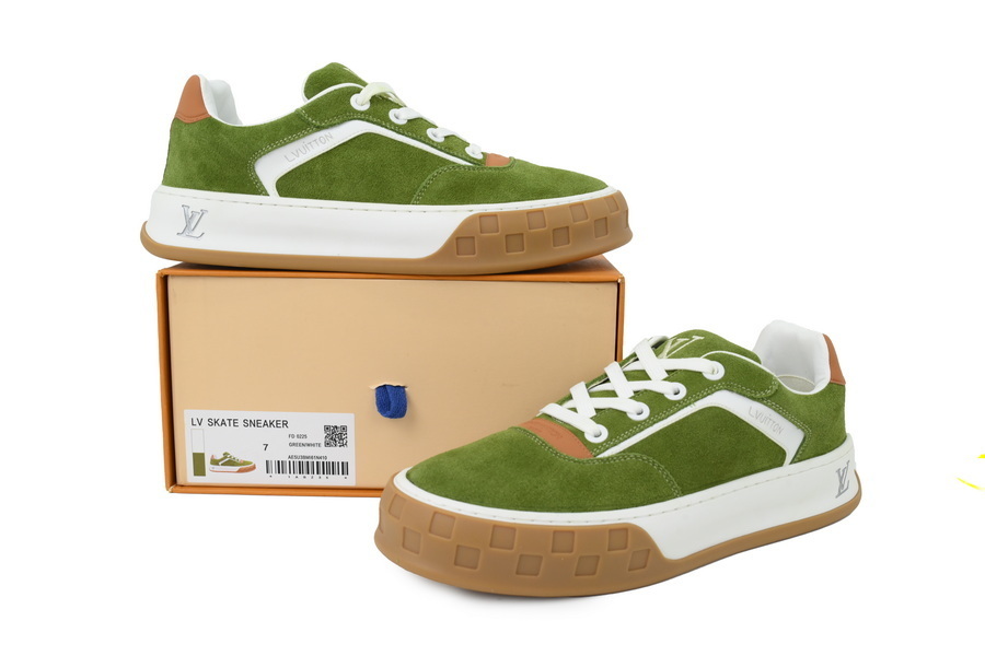 LOUIS VUITTON LV Tilted Sneaker Green
