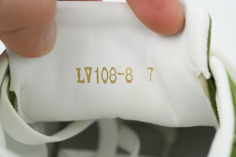 LOUIS VUITTON LV Tilted Sneaker Green