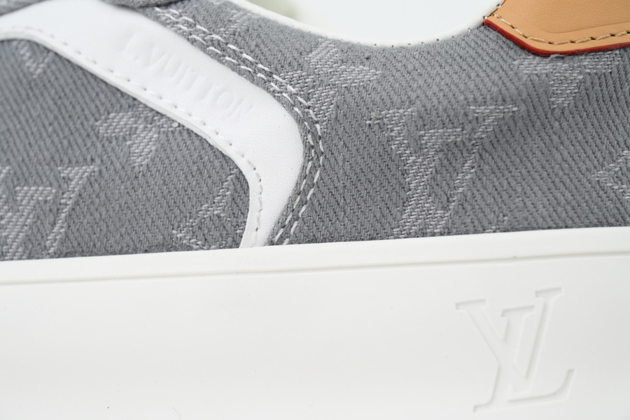 LOUIS VUITTON LV Tilted Sneaker Grey Print