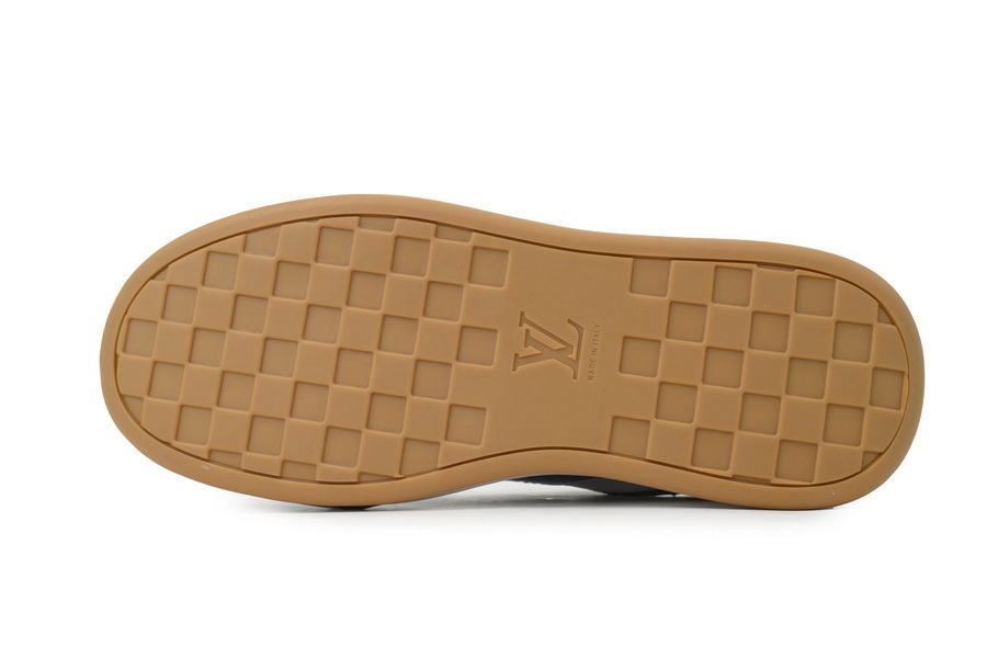 LOUIS VUITTON LV Tilted Sneaker Grey Print
