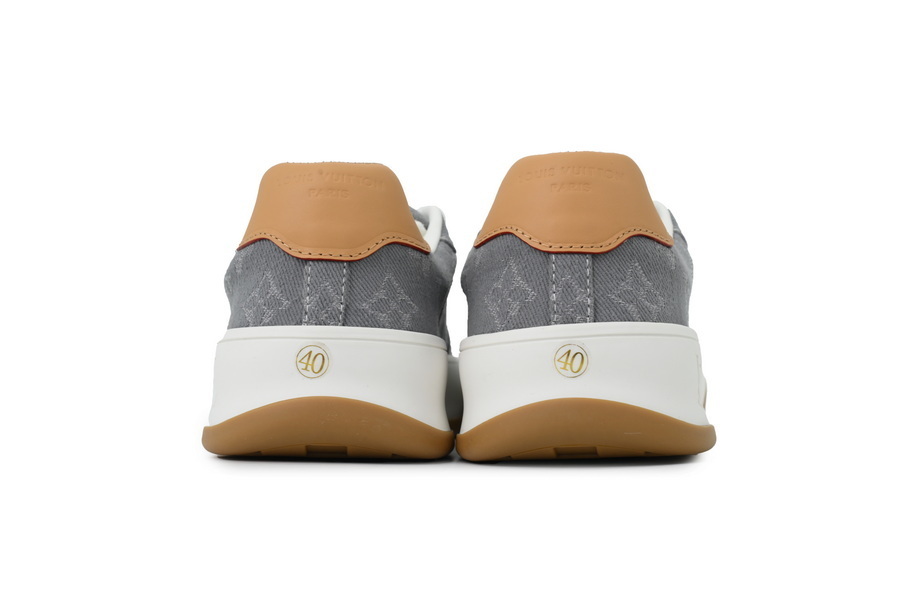 LOUIS VUITTON LV Tilted Sneaker Grey Print