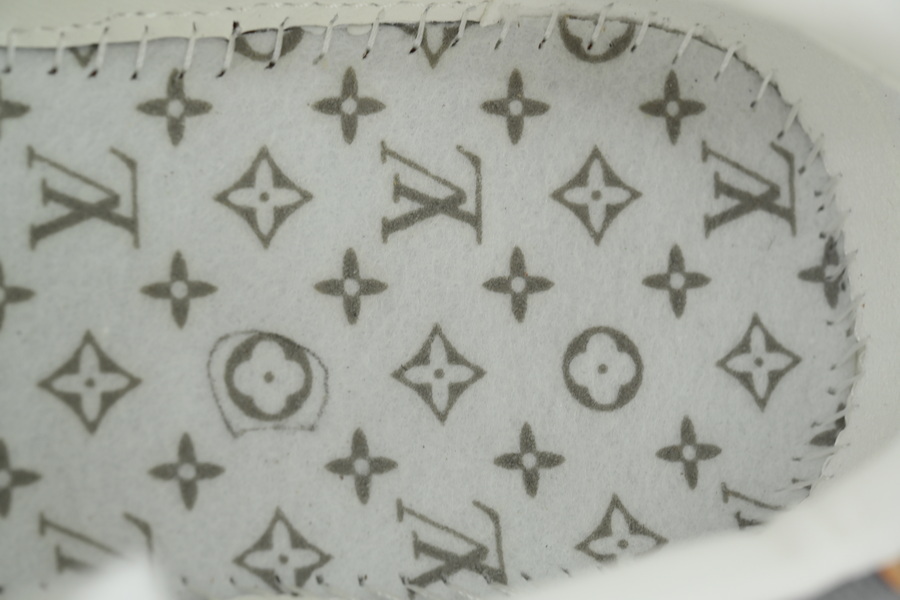 LOUIS VUITTON LV Tilted Sneaker Grey Print
