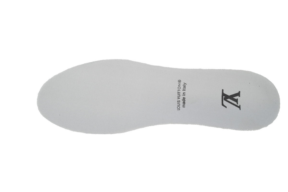 LV Louis Vuitton Trainer White Green