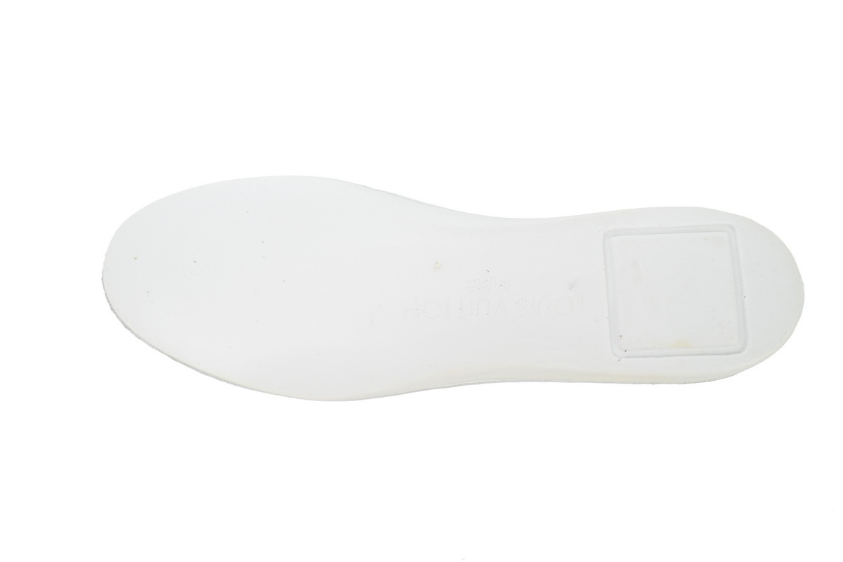 LV Louis Vuitton Trainer White Green