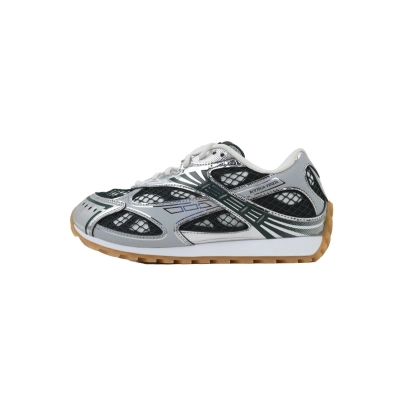  Bottega Veneta Orbit Dark Green Silver 01
