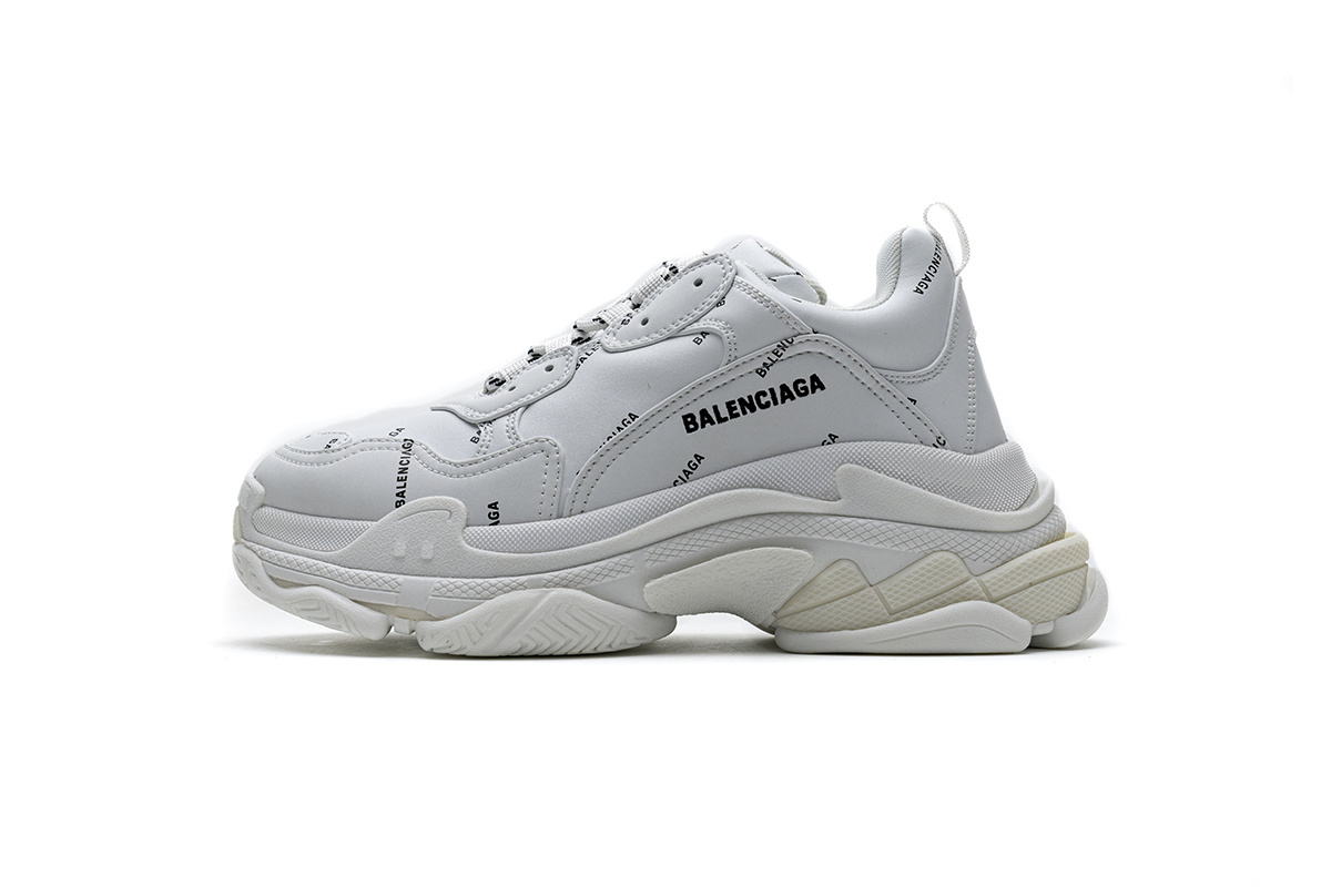  W06E2 2021 Balenciaga Triple S White