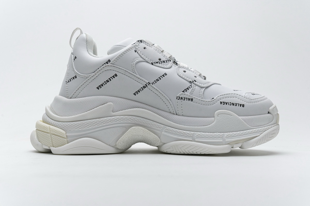  W06E2 2021 Balenciaga Triple S White