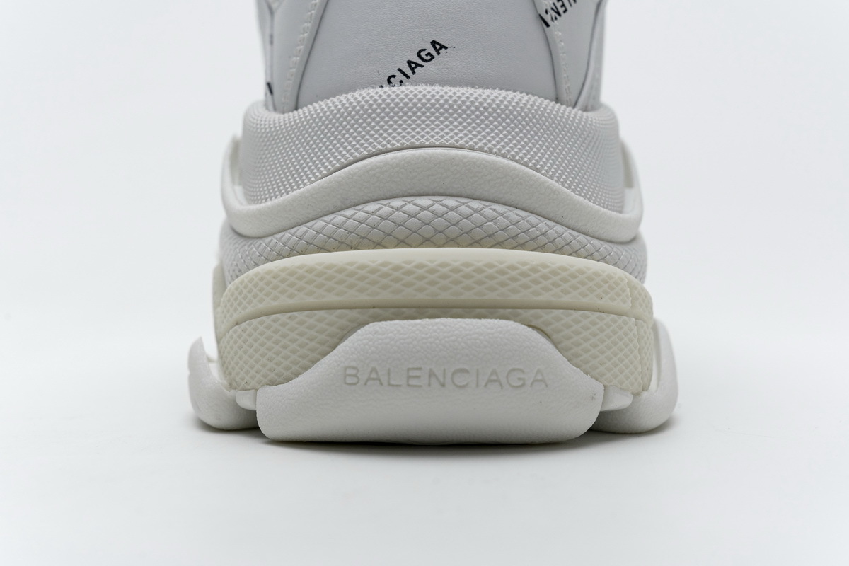 W06E2 2021 Balenciaga Triple S White