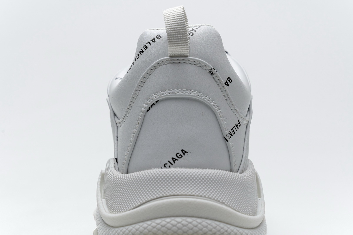  W06E2 2021 Balenciaga Triple S White