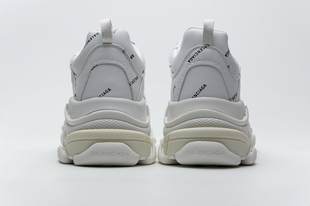  W06E2 2021 Balenciaga Triple S White