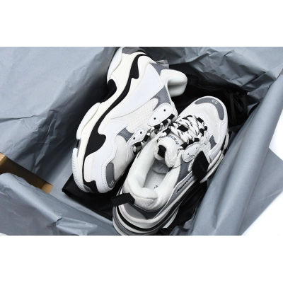  W09O1 9089 Balenciaga Triple S White Grey 02