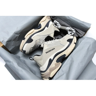  W09O6 9787 Balenciaga Triple S Vanilla Color 02