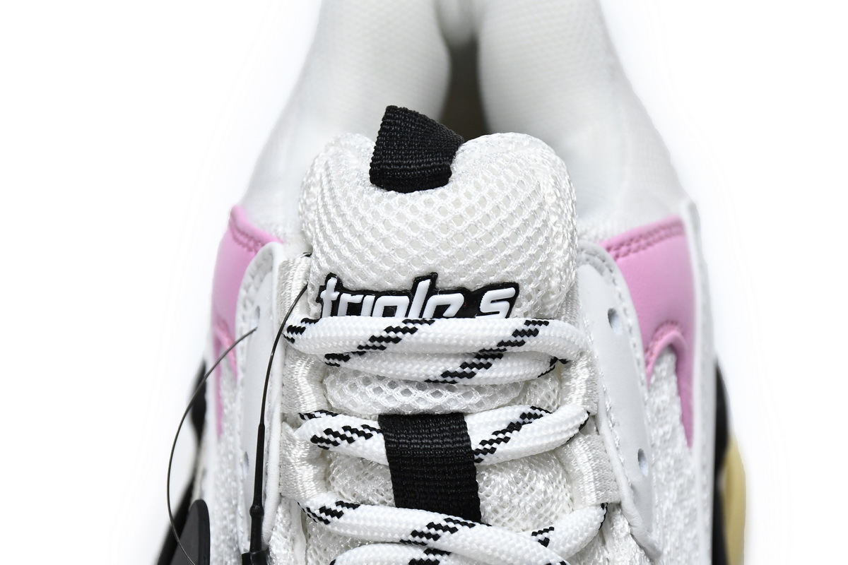  W09ON 8866 Balenciaga Triple S Blue Pink