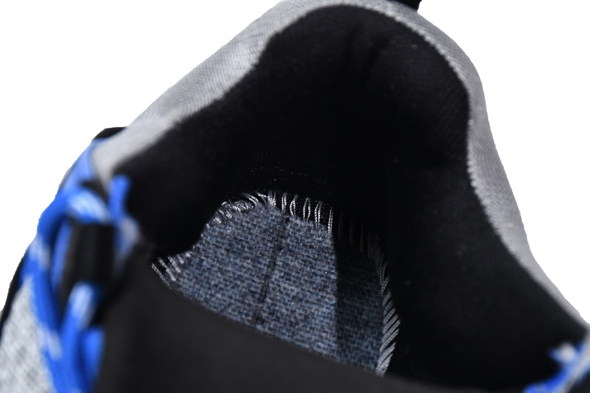  W2CA1 4124 Balenciaga Triple S Black White Blue